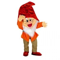 Déguisement Mascotte 7 Nains Prof 