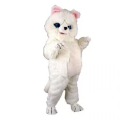 Déguisement Mascotte Chat Blanc 