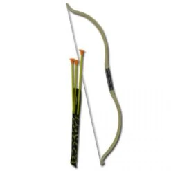 Arc D'Indien Avec 3 Flèches 