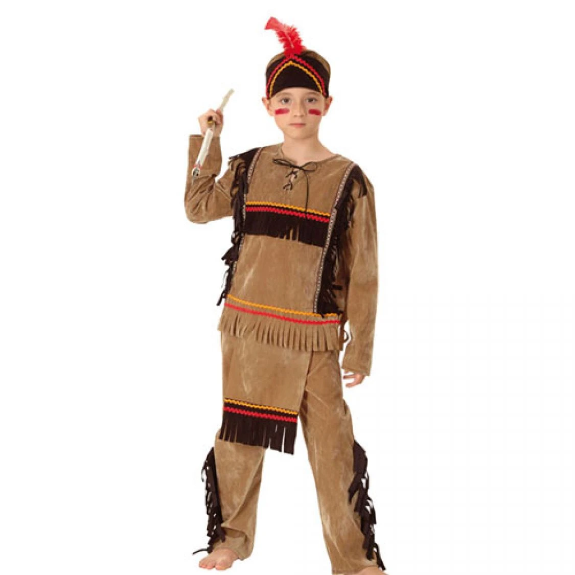 Déguisement Luxe Indien Garçon 1 Déguisement Luxe Indien Garçon