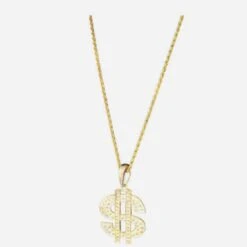 Collier Dollar 8 Cm 