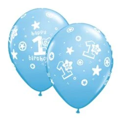 Ballon 1er Anniversaire Garçon Qualatex 