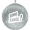 Ballon Géant Bonne Année Argent 