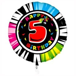 Ballon 5 Animaloons Zebra 