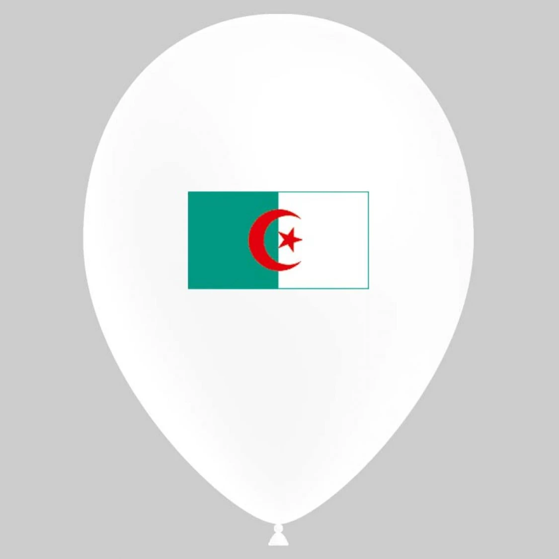 Ballon Drapeau Algérie (latex) 1 Ballon Drapeau Algérie (latex)