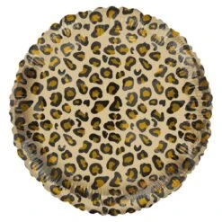 Ballon Mylar Rond Léopard (plusieurs Coloris) 