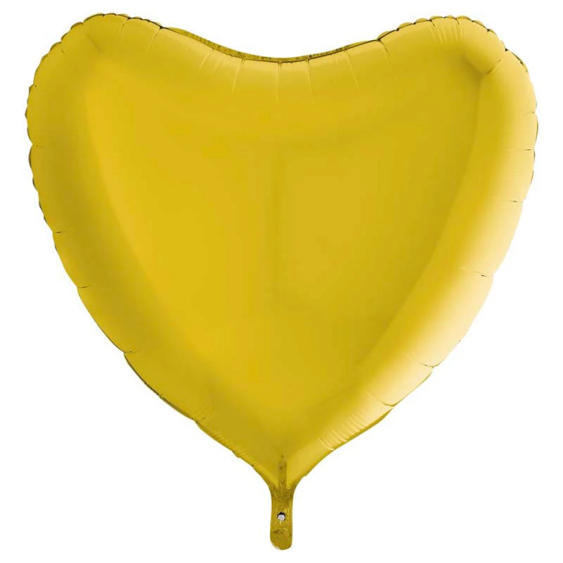 Ballon Alu Coeur Jaune Pastel 1 Ballon Alu Coeur Jaune Pastel