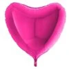 Ballon Alu Coeur Rose Magenta 