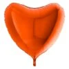 Ballon Alu Coeur Orange 