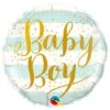 Ballon Baby Boy Rayures 