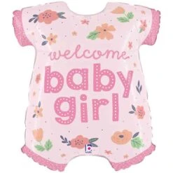 Ballon Body Bébé Rose 