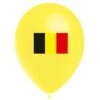 Ballon Drapeau Belgique (latex) 