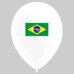 Ballon Drapeau Brésil (latex) 