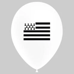 Ballon Drapeau Bretagne (latex) 