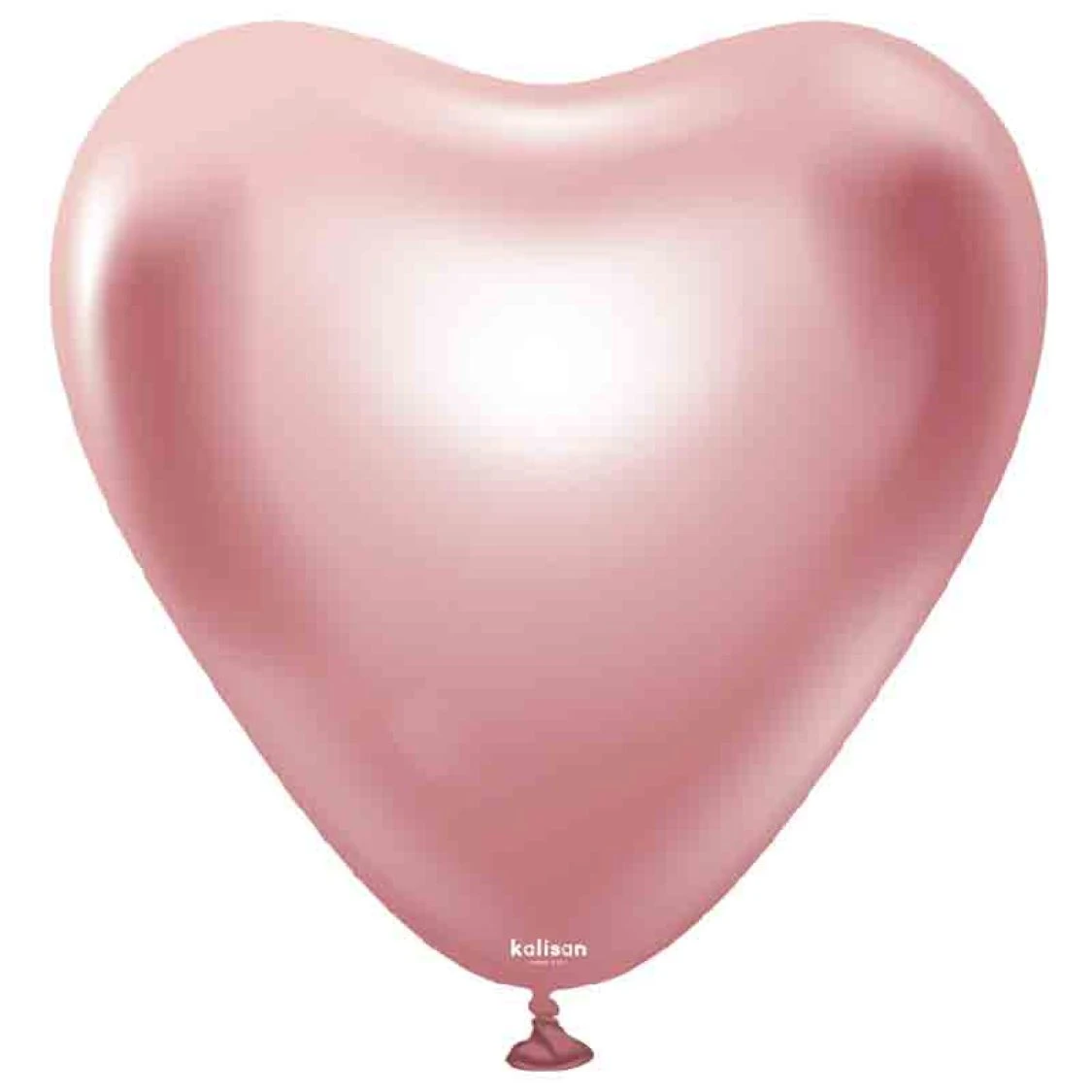 Ballon Coeur Chrome Rose Kalisan 1 Ballon Coeur Chrome Rose Kalisan