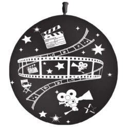 Ballon Géant Cinéma Noir 