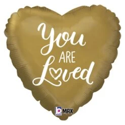 Ballon Coeur Or Love 