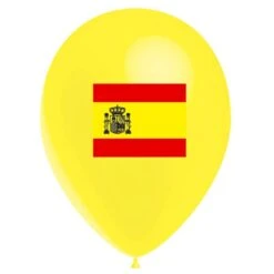 Ballon Drapeau Espagne (Latex) 
