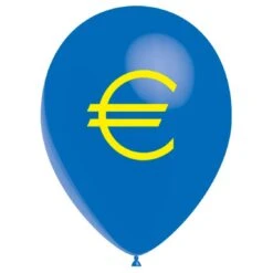 Ballon Drapeau Euro (latex) 