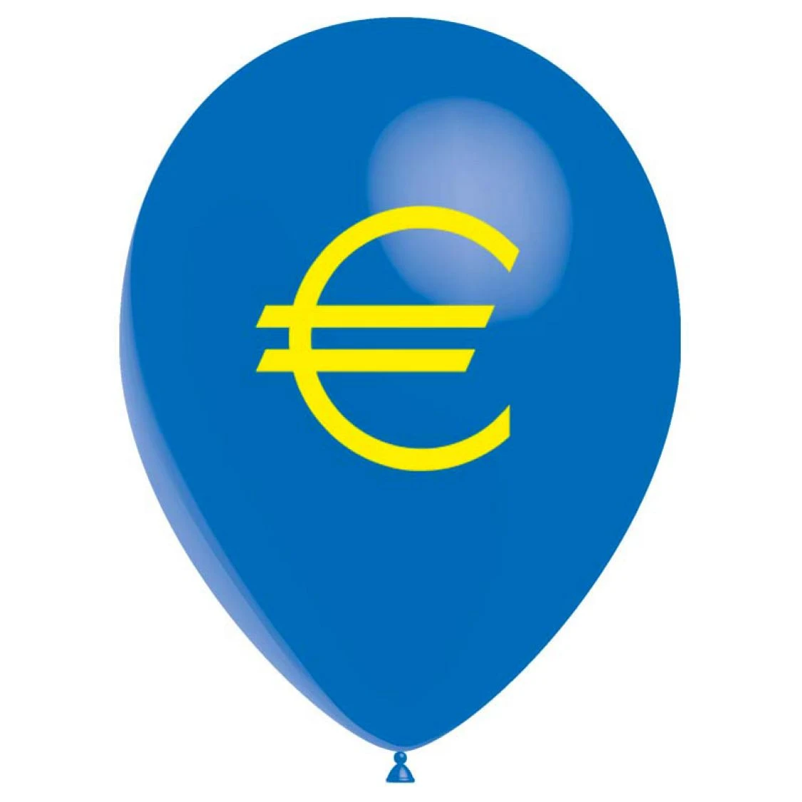 Ballon Drapeau Euro (latex) 1 Ballon Drapeau Euro (latex)
