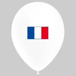 Ballon Drapeau France (latex) 