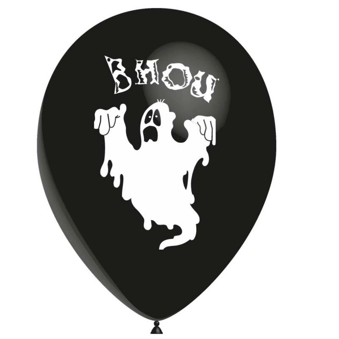 Ballon Halloween Fantôme Bhou 1 Face 1 Ballon Halloween Fantôme Bhou 1 Face