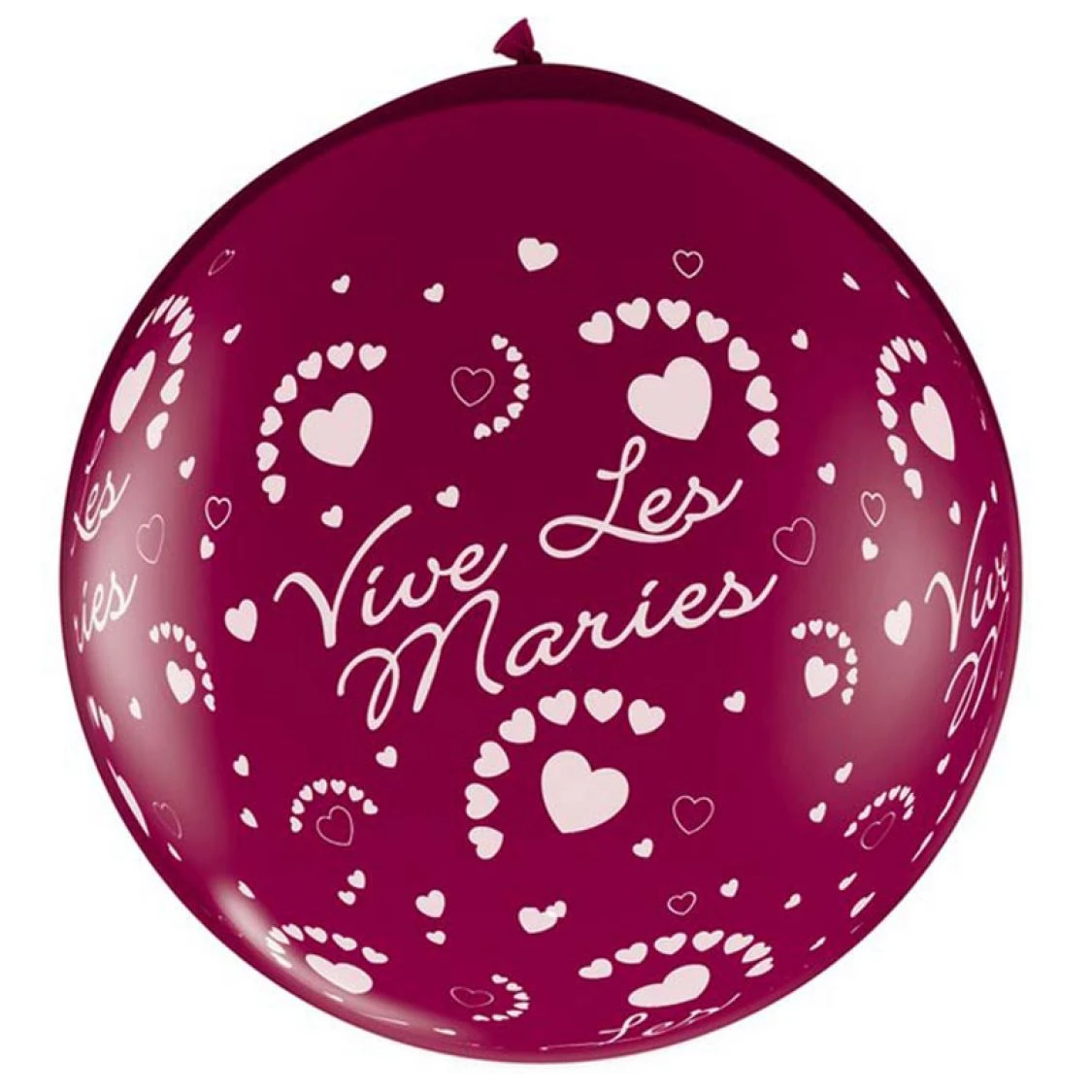 Ballon Géant Vives Les Mariés Qualatex (Air) Différents Coloris 1 Ballon Géant Vives Les Mariés Qualatex (Air) Différents Coloris