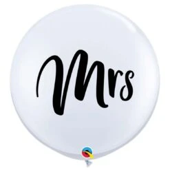 Ballon Géant Mrs Blanc (par 2) 