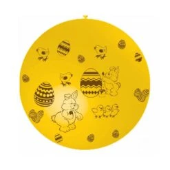 Ballon Géant Pâques Tout Autour Sens Air (B)  -Déguisement Magique Promos Magasin ballon geant paques tt autour air goldenrod
