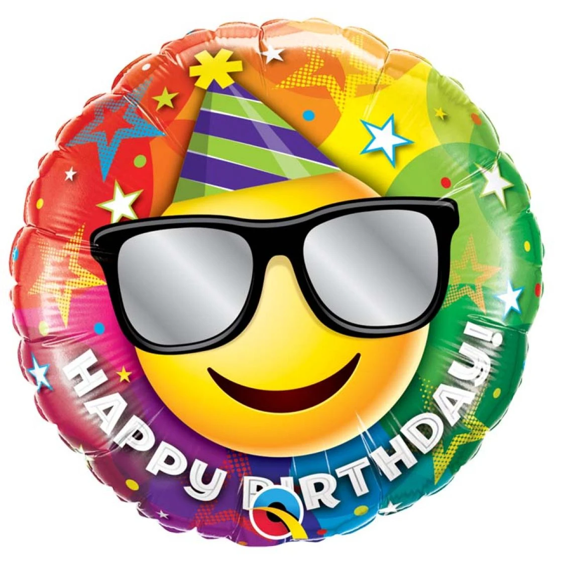 Ballon Happy Birthday Smiley 1 Ballon Happy Birthday Smiley