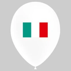 Ballon Drapeau Italie (latex) 