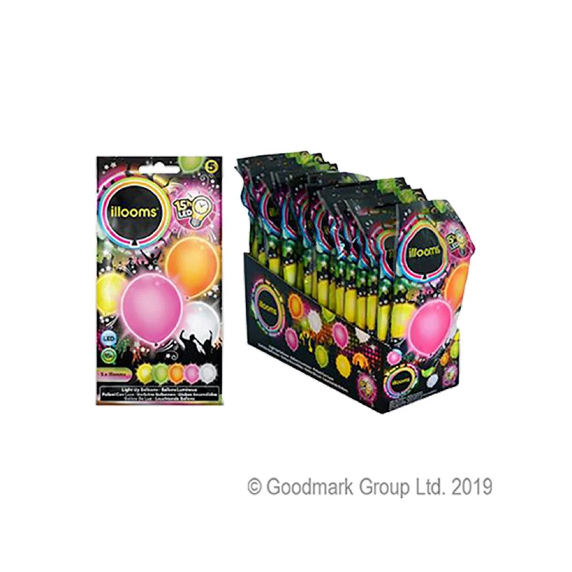 Ballon Lumineux Assortiment été 1 Ballon Lumineux Assortiment été