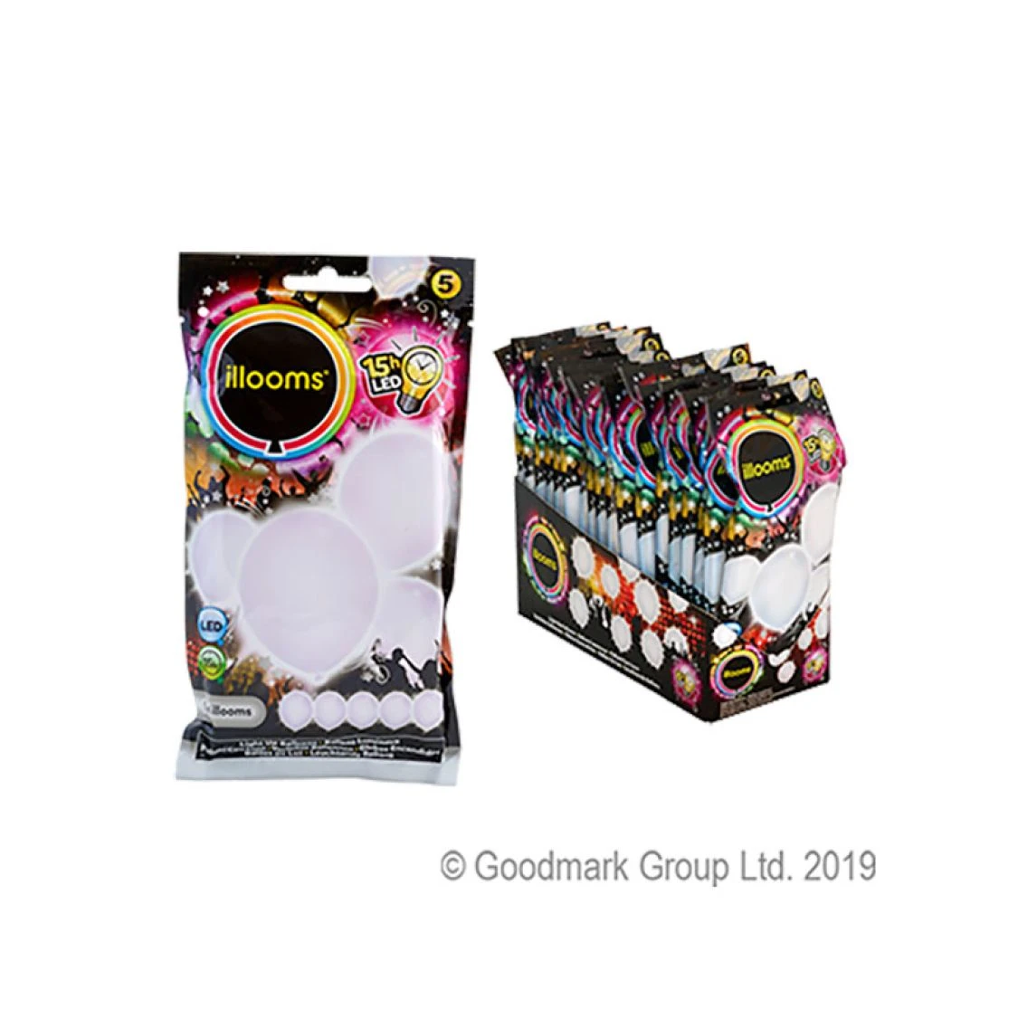 Ballon Lumineux Blanc 1 Ballon Lumineux Blanc