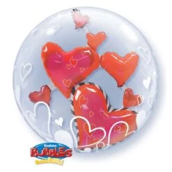 Ballon Double Bubble Lovely 