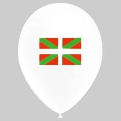 Ballon Drapeau Pays Basque (latex) 