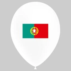 Ballon Drapeau Portugal (latex) 
