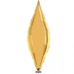 Ballon Mylar Pointe Or (taper)