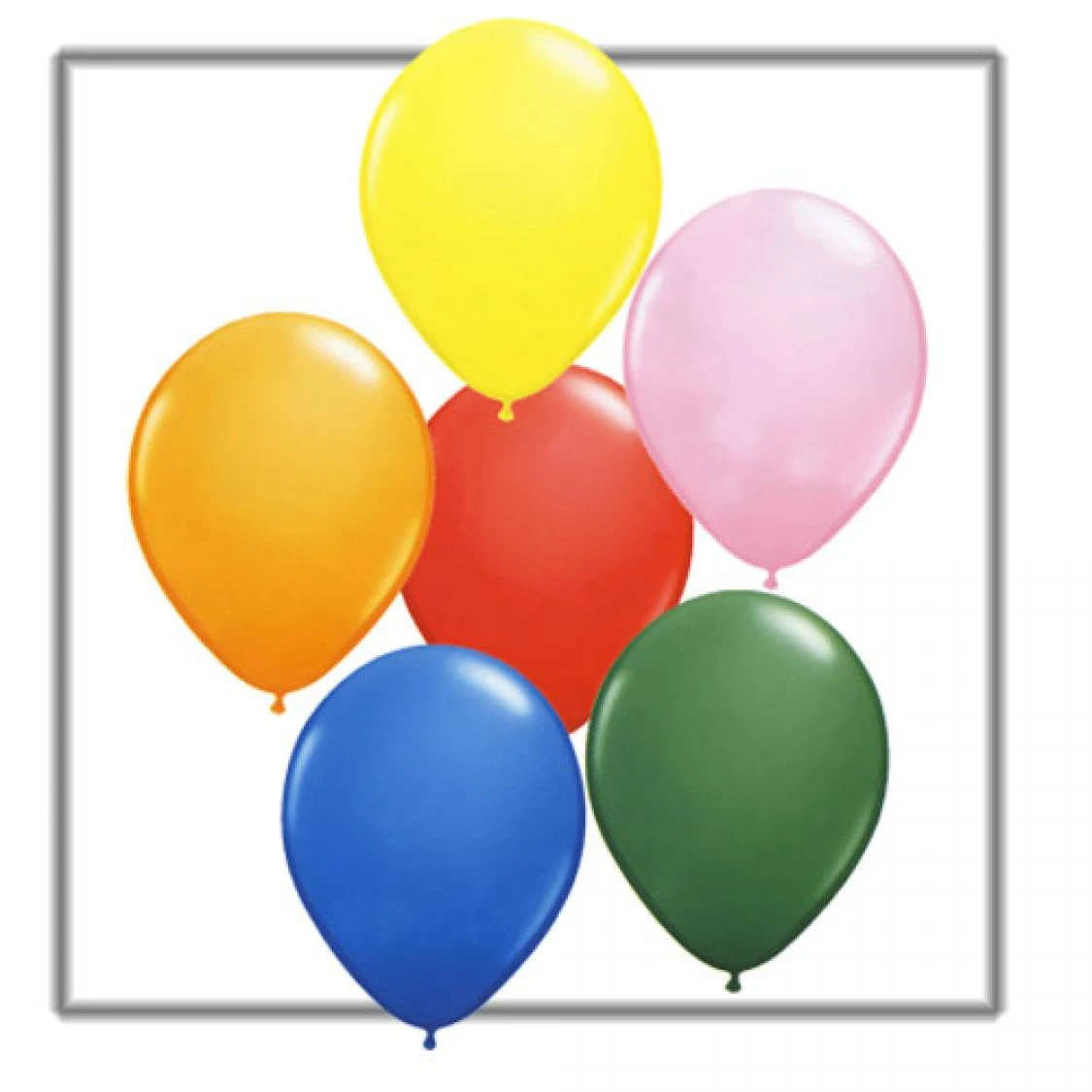 Ballons Assortiment Standard Qualatex 1 Ballons Assortiment Standard Qualatex
