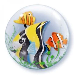 Ballon Double Bubble Poisson Tropical 