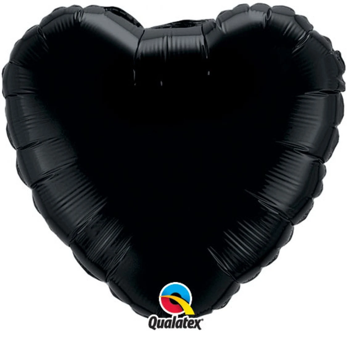 Ballon Mylar Coeur Noir (Onyx Black) 1 Ballon Mylar Coeur Noir (Onyx Black)