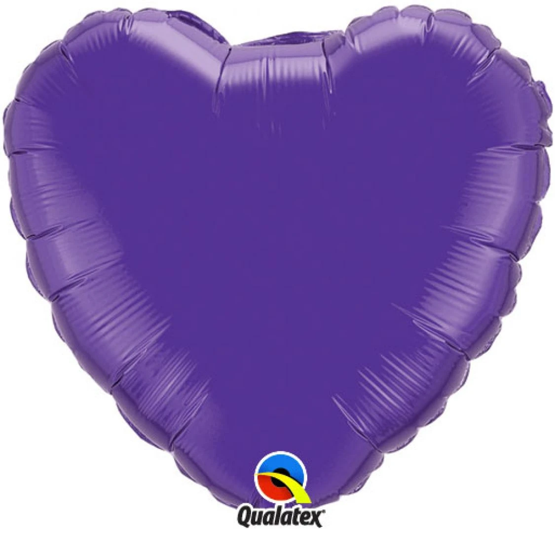 Ballon Mylar Coeur Violet (Quartz Purple) 1 Ballon Mylar Coeur Violet (Quartz Purple)