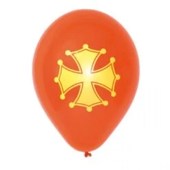 Ballon Drapeau Occitanie (latex) 