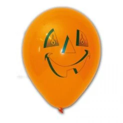 Ballon Halloween Tête De Citrouille 
