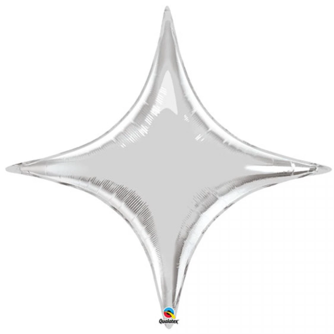 Ballon Mylar étoile Design Argent (Starpoint) 20'' 1 Ballon Mylar étoile Design Argent (Starpoint) 20''