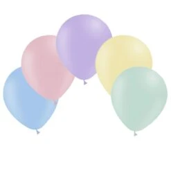 Ballon Assortiment Pastel Mat 