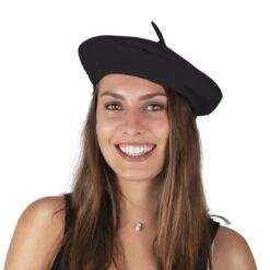 Béret Noir Adulte 