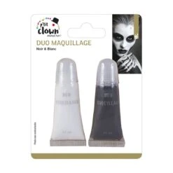 Fard Gras Tube Blanc Et Noir 