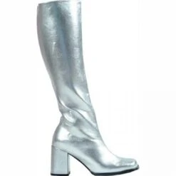 Bottes Gogo 60's Argent 