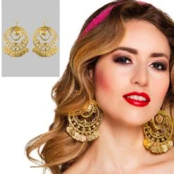 Boucles D'oreilles Danseuse Orientale 