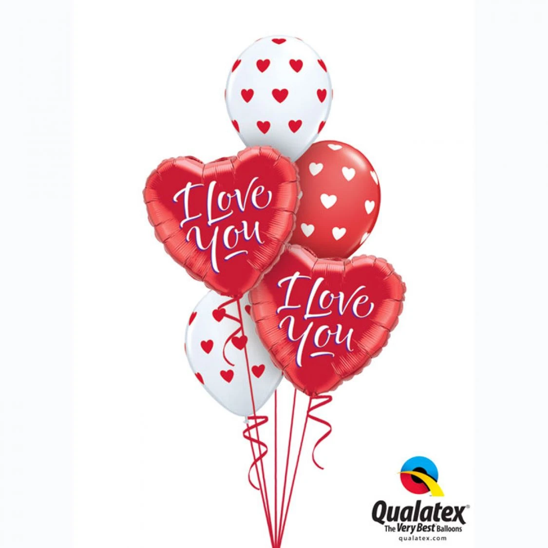 Ballon Coeur I Love You Rouge 2 Ballon Coeur I Love You Rouge – Image 2